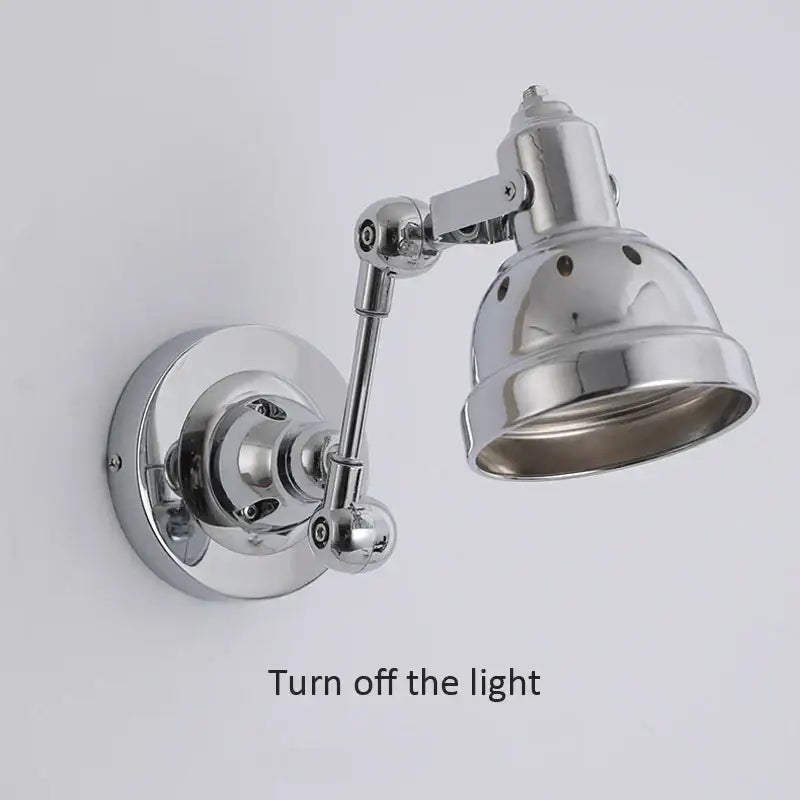 Amber Industrial Wall Light