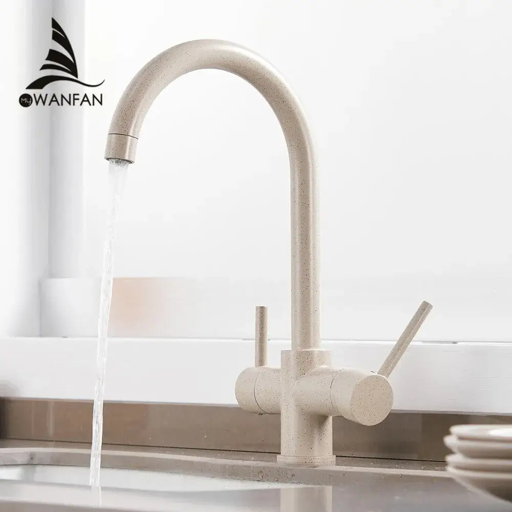 Chrome Dual Handle High Arc Faucet
