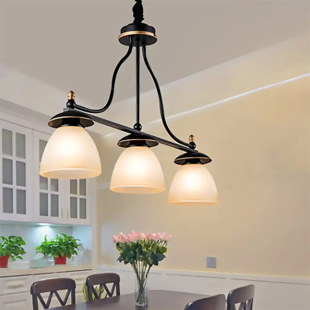 Black Barrel Pendant Light
