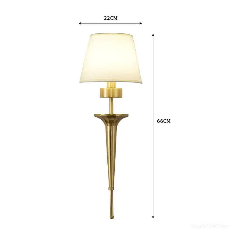 Gold Fluted Wall Sconce