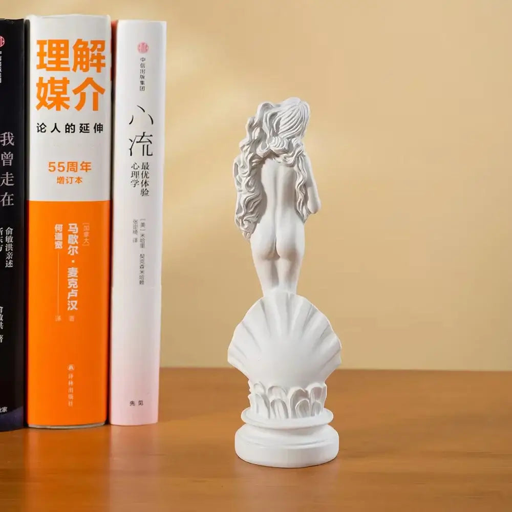 White Aphrodite Sculpture Greek Goddess Living Room