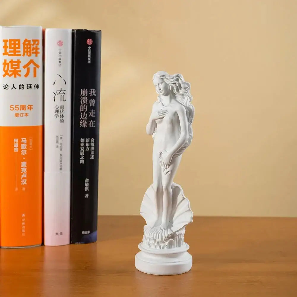 White Aphrodite Sculpture Greek Goddess Living Room