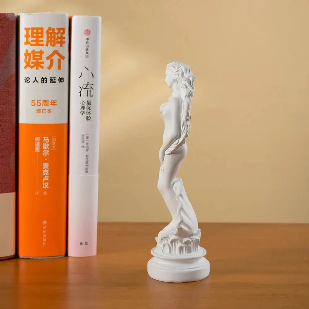 White Aphrodite Sculpture Greek Goddess Living Room