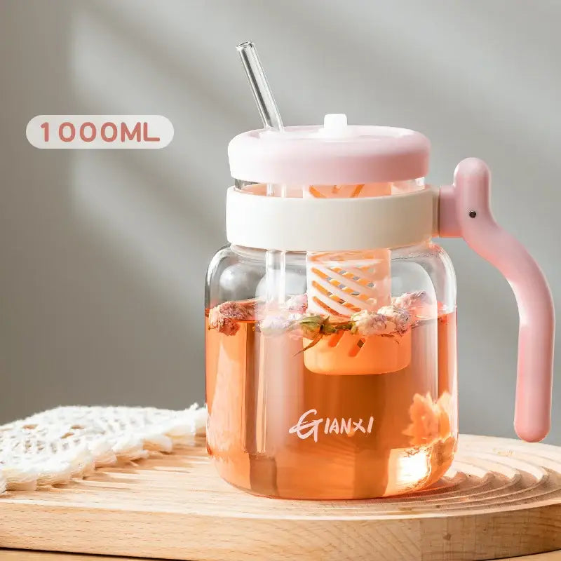 Glass Handle Tumbler