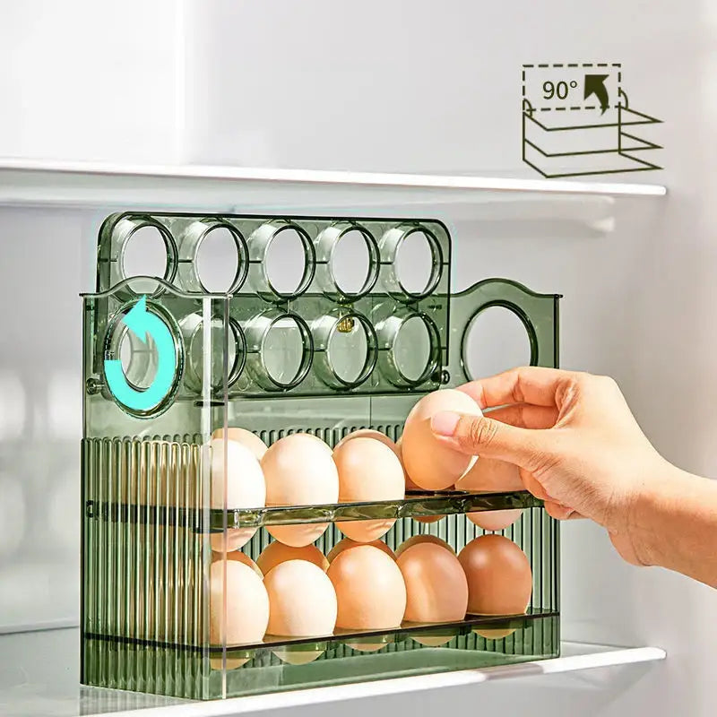 Transparent Tier Egg Holder