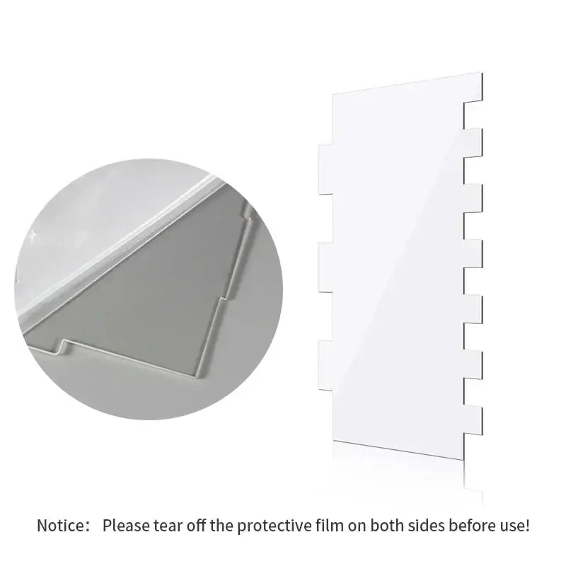 Acrylic Baking Scrapers Set