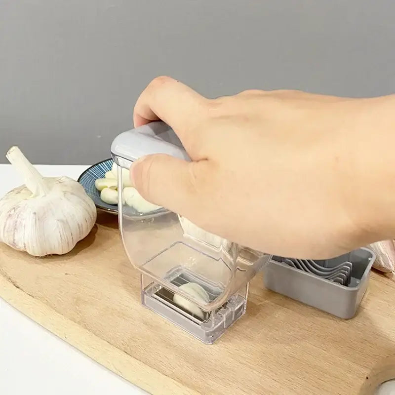 Gray Garlic Grater Cutter