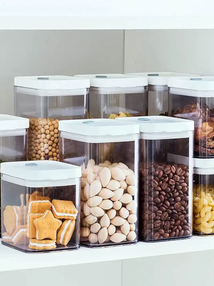 Clear Hermetic Storage Containers