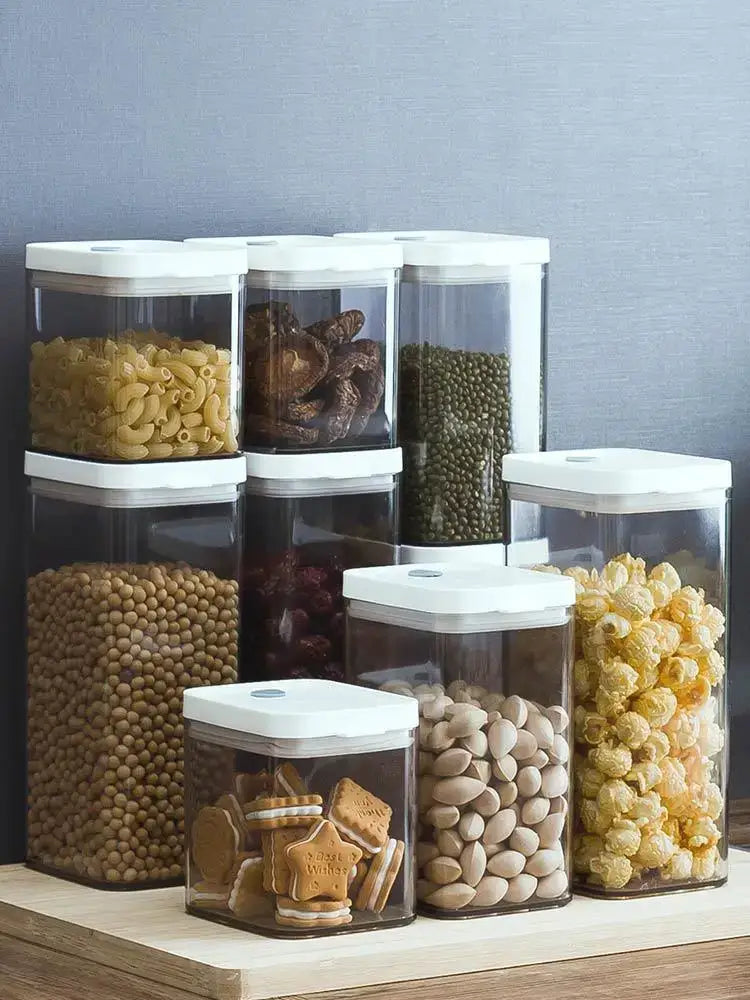 Clear Hermetic Storage Containers