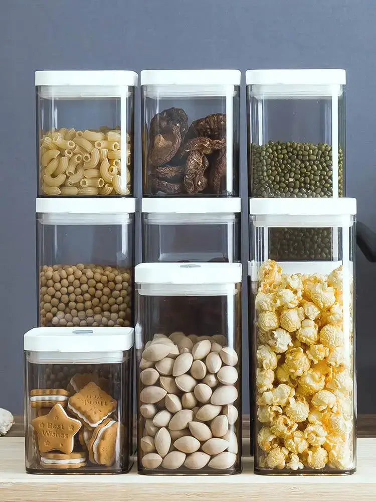 Clear Hermetic Storage Containers
