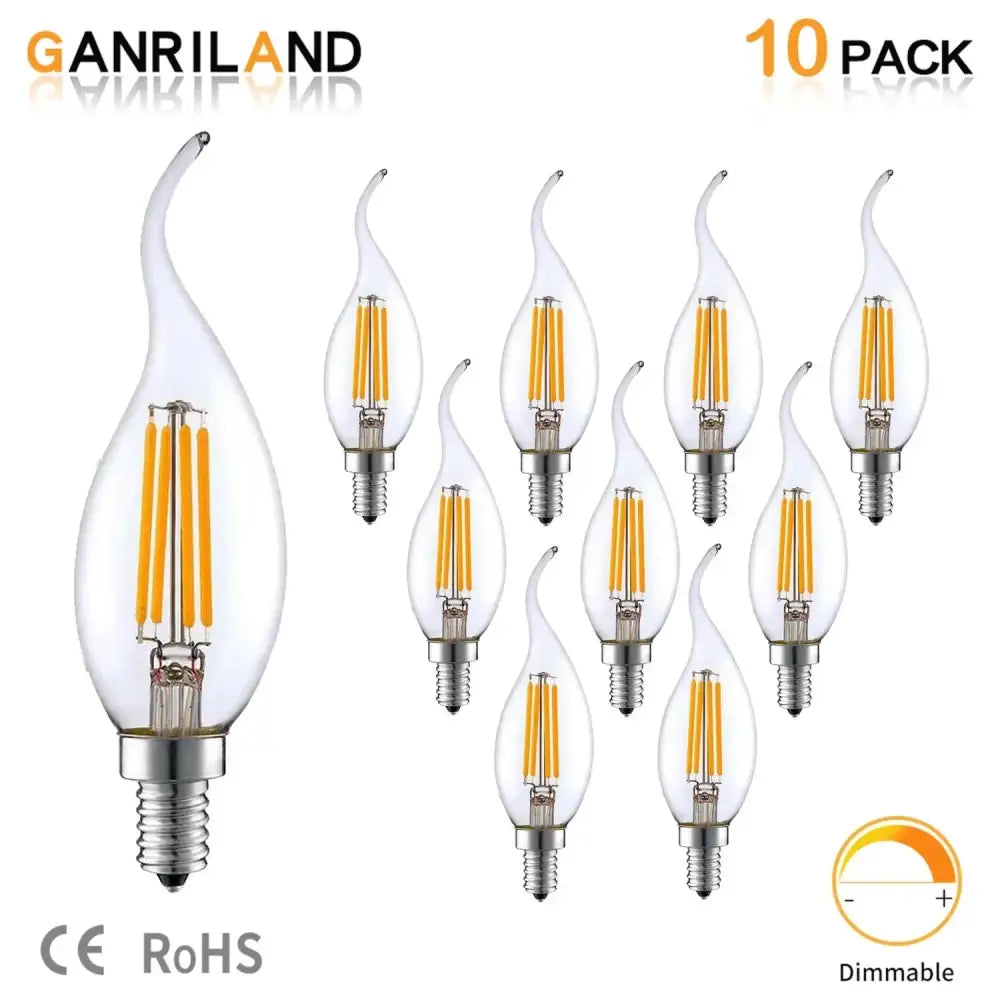 Clear Filament Candle Bulb