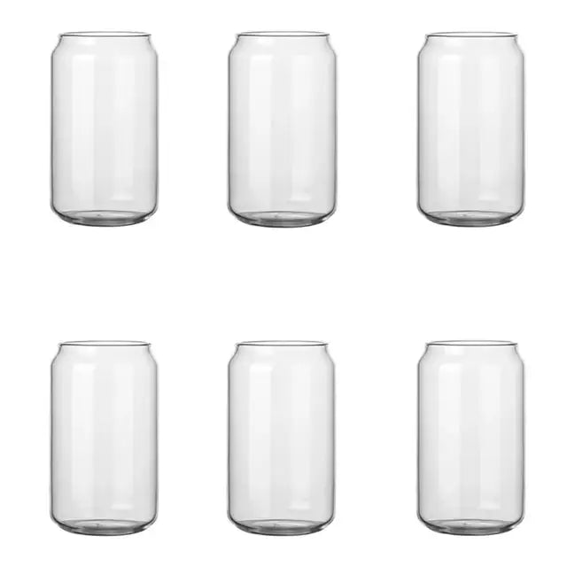 Glass Bamboo Drink Cup