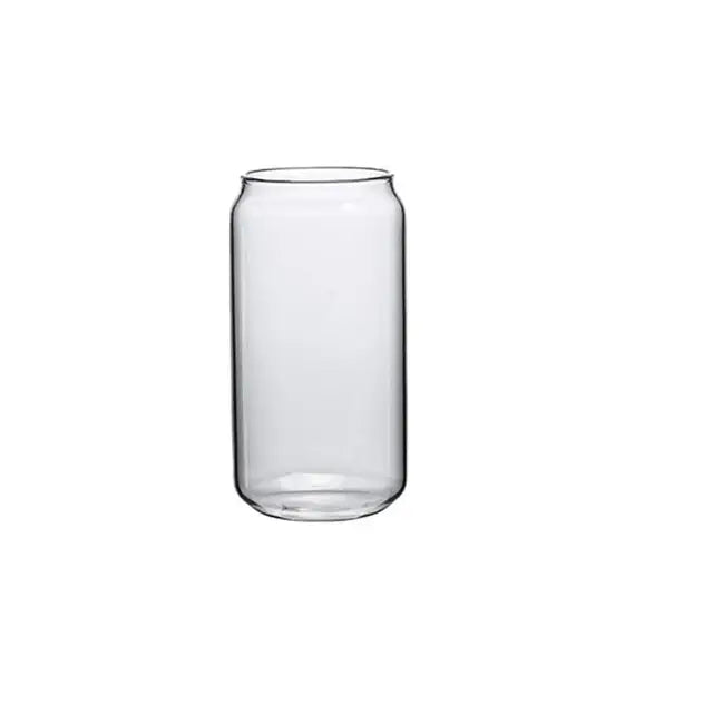 Glass Bamboo Drink Cup