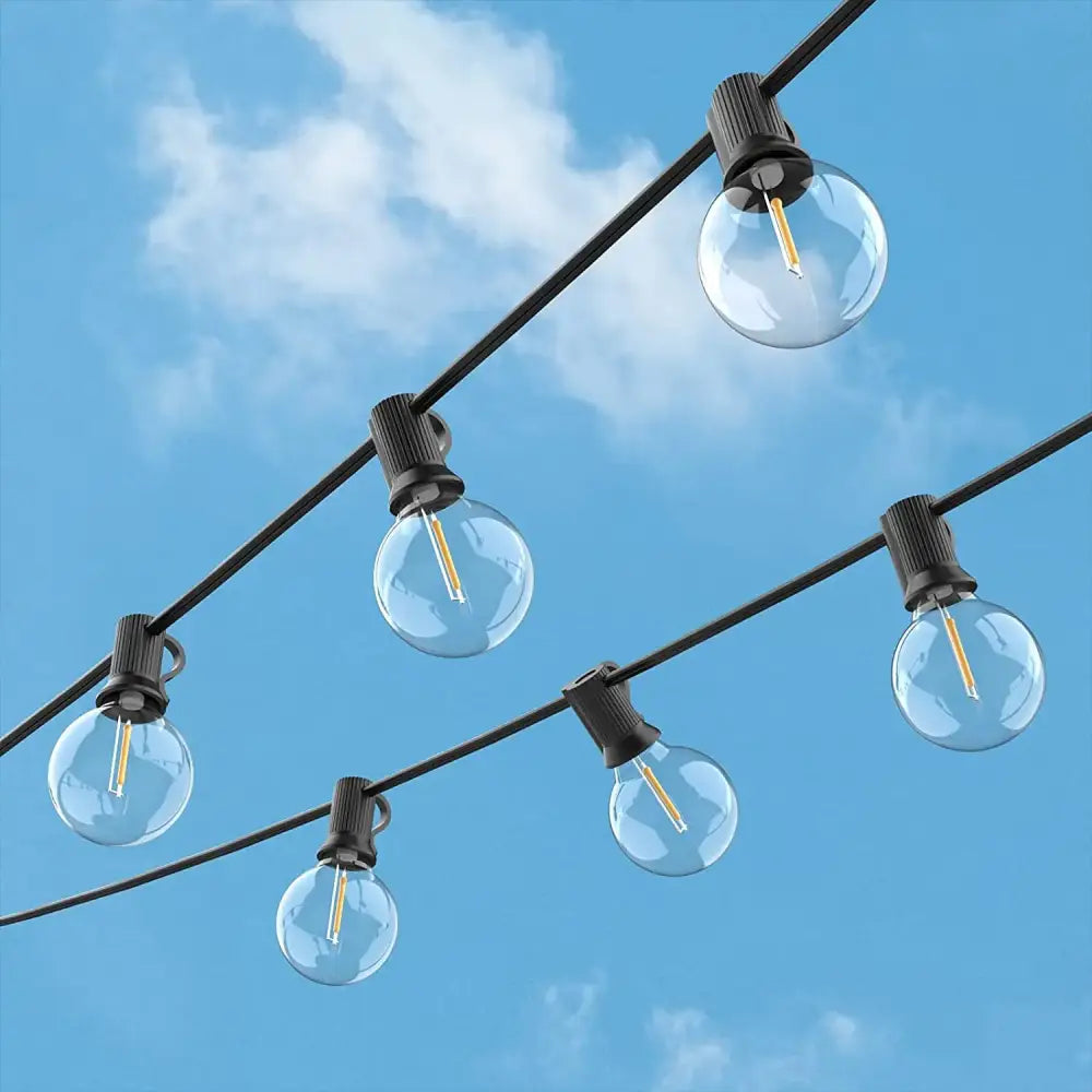 Clear Glass String Lights