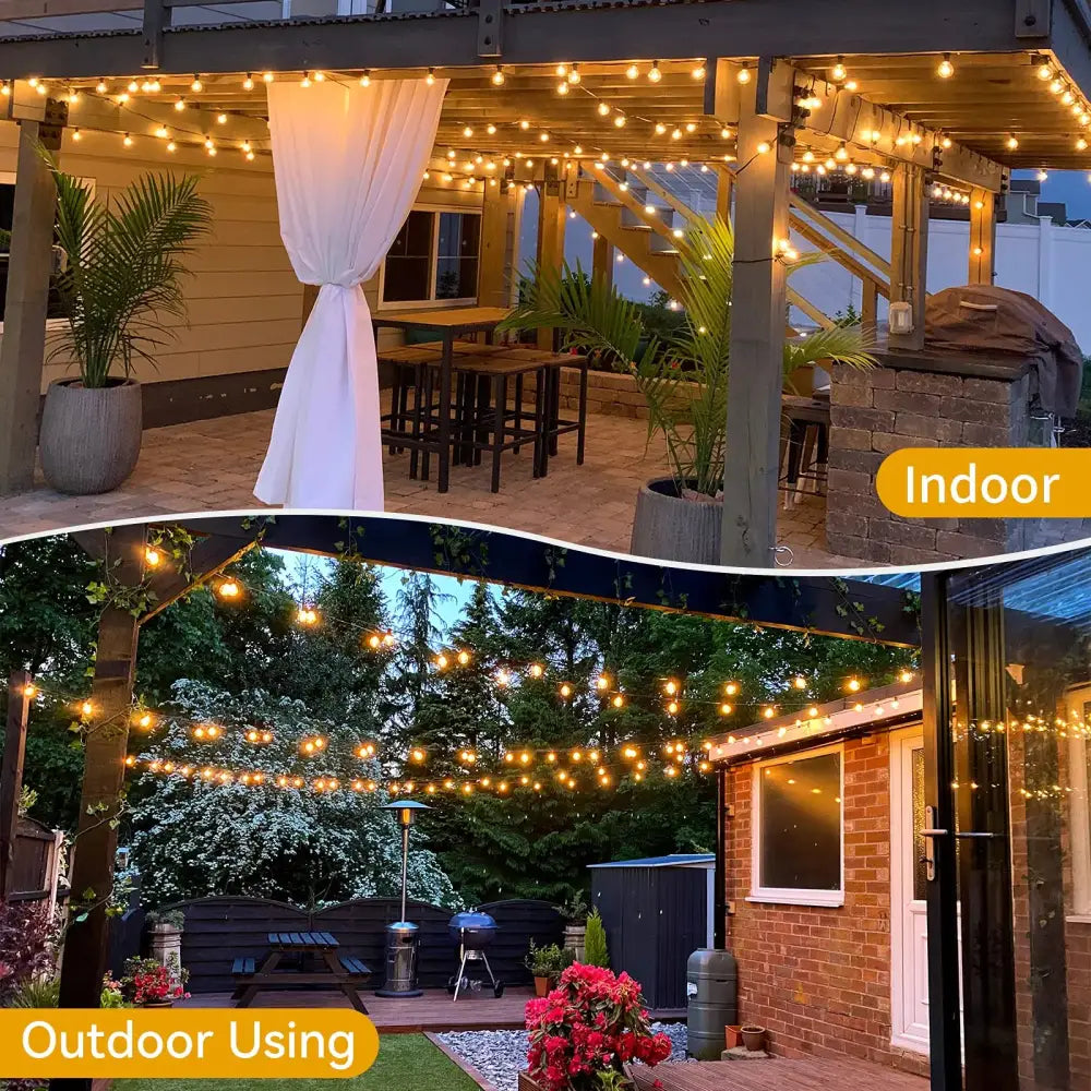 Clear Glass String Lights