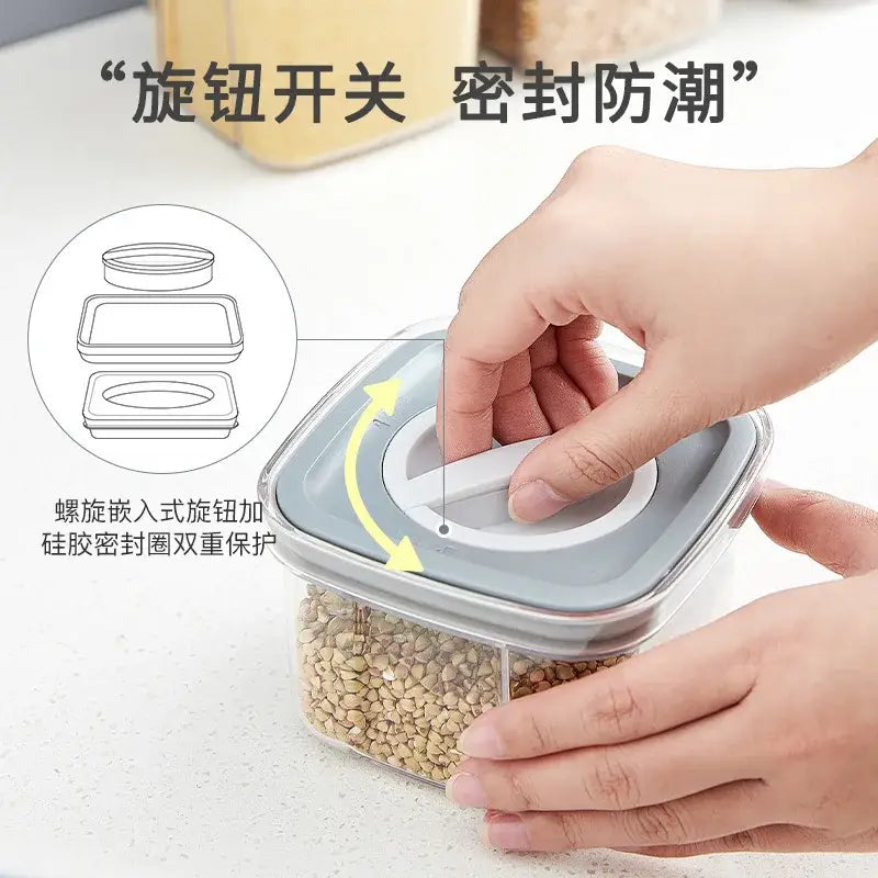 Clear Airtight Food Containers
