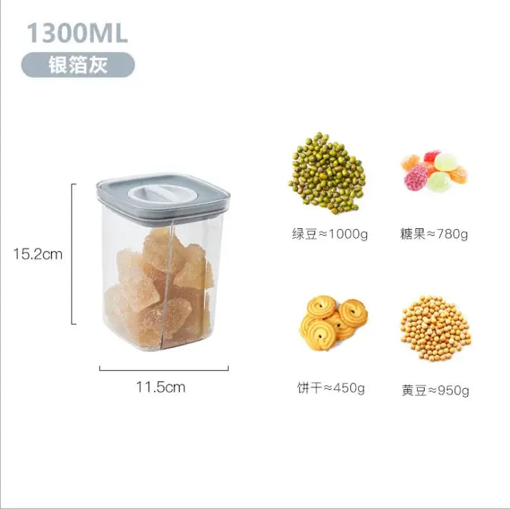 Clear Airtight Food Containers