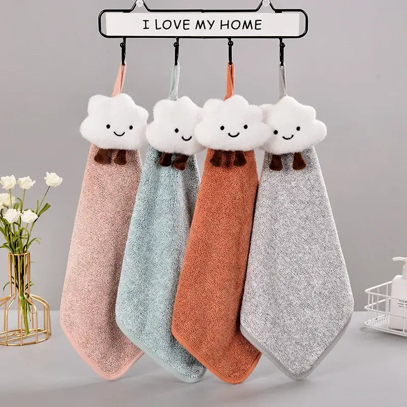 Pastel Bamboo Hand Towels