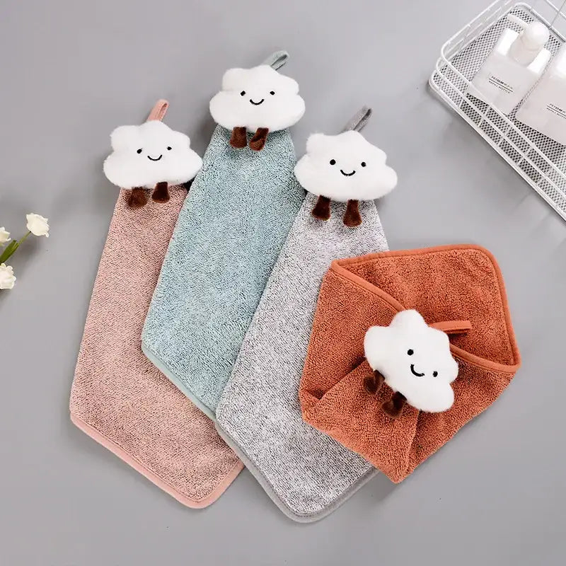 Pastel Bamboo Hand Towels
