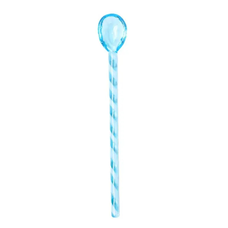 Colorful Glass Stirring Spoons 14-Piece Set
