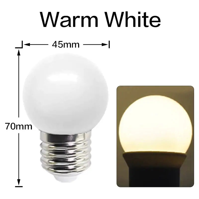 LED Globe String Lights