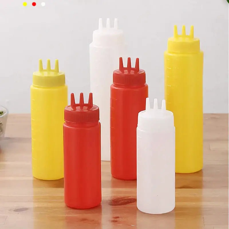Multi-Prong Condiment Bottles