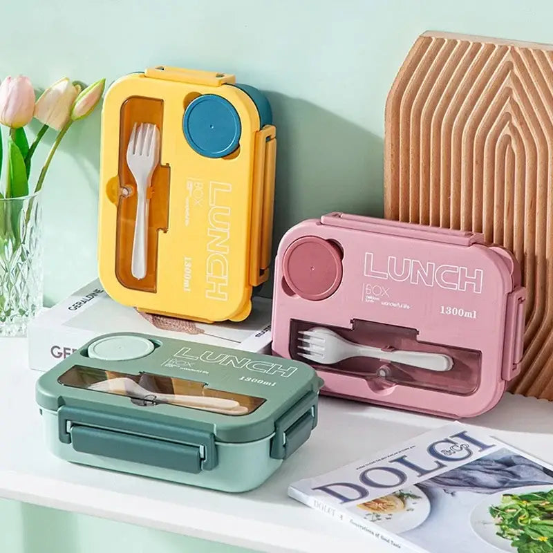 Colorful Plastic Bento Box
