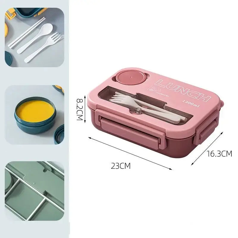 Colorful Plastic Bento Box