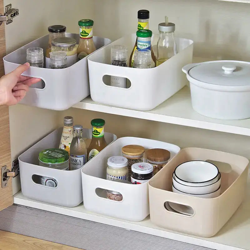 Beige Japan Storage Containers