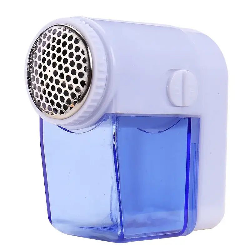 Blue White Fabric Shaver
