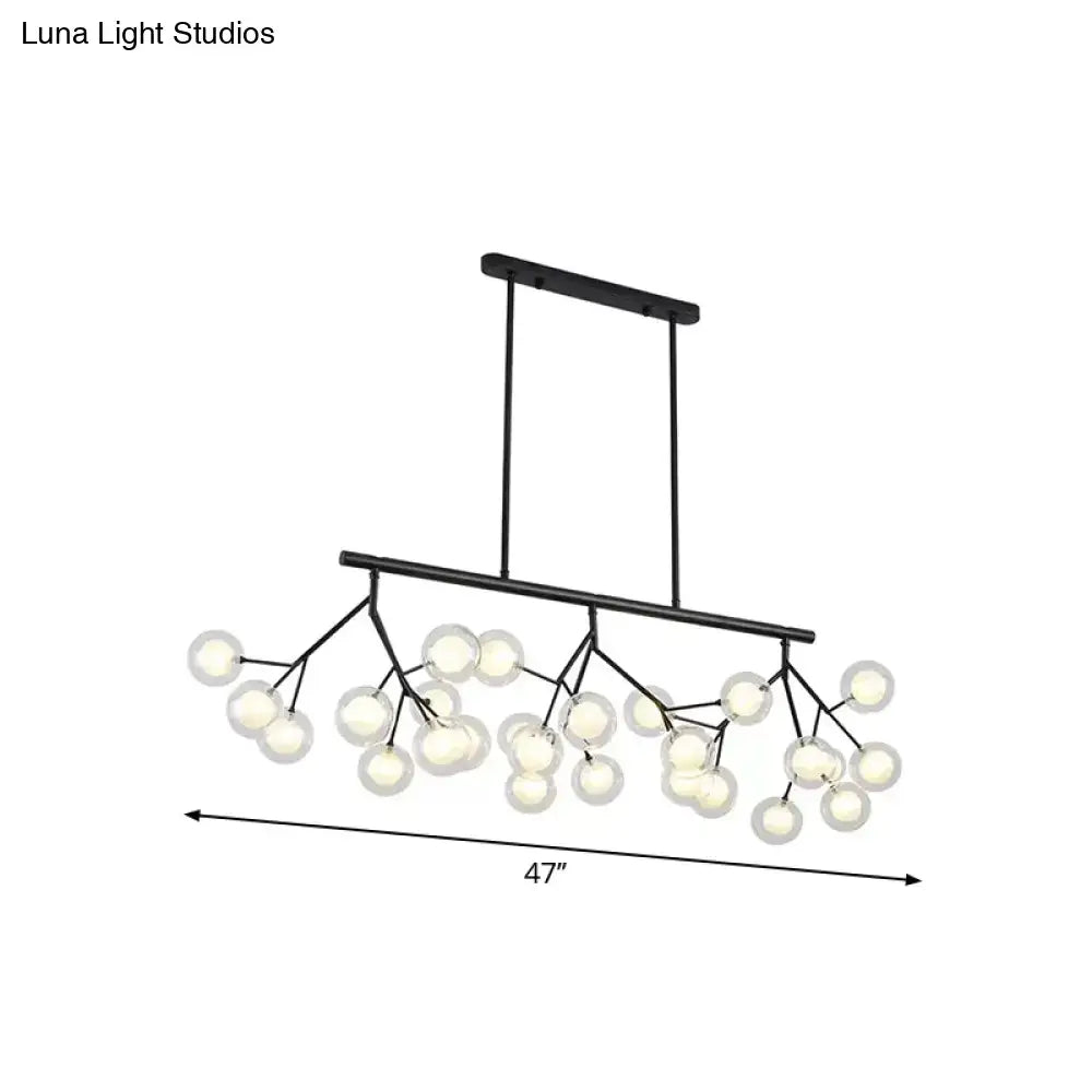 Black Bubbles Island Light