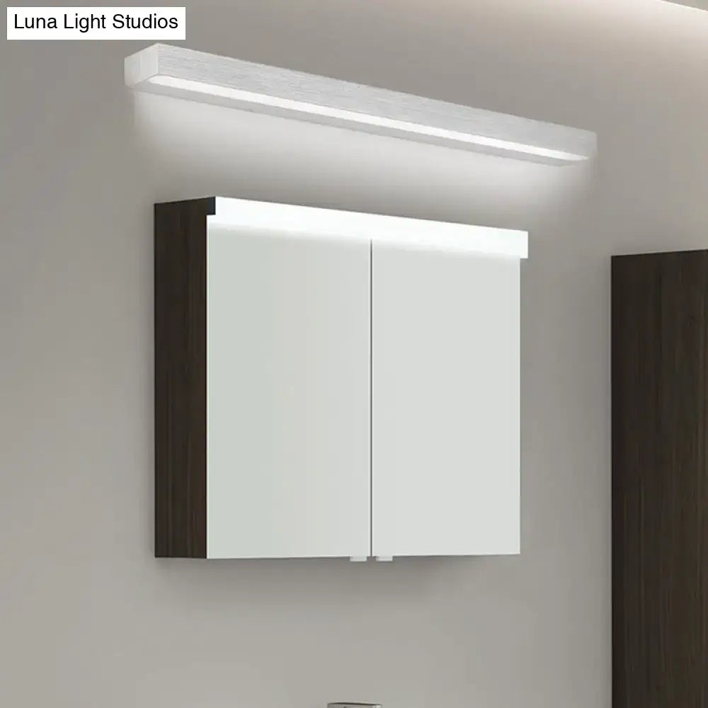 Black Silver Vanity Sconce Linear Multi-Size