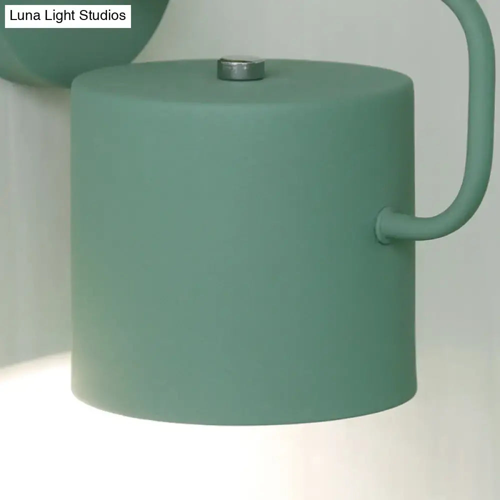 Gray Metal Wall Sconce