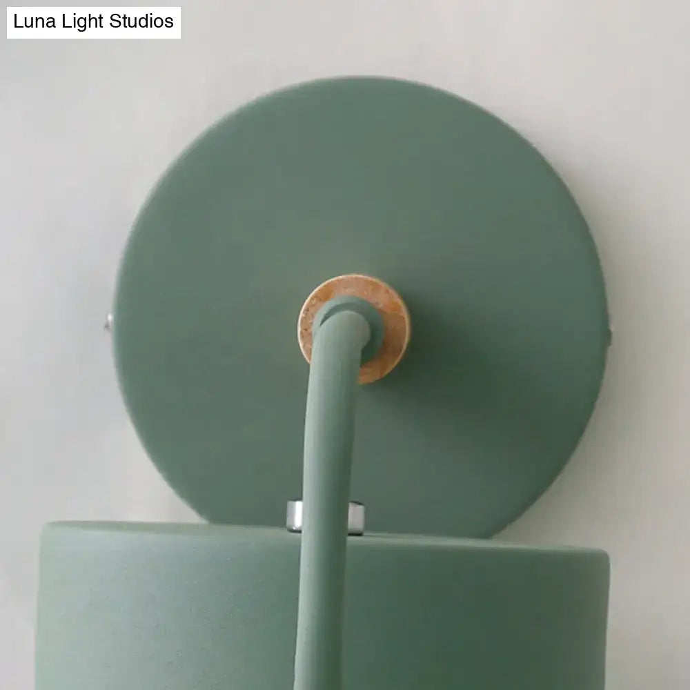 Gray Metal Wall Sconce