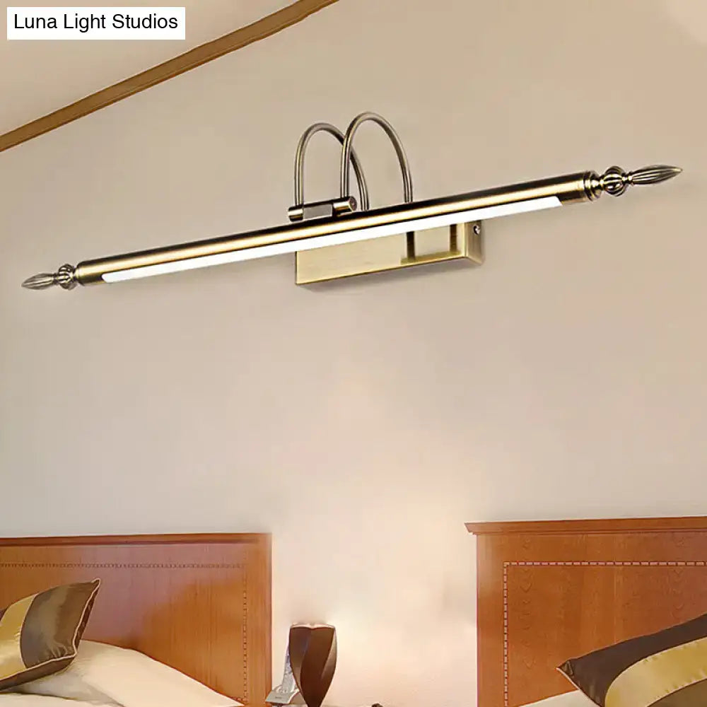 Nickel LED Wall Sconce Three Size Options