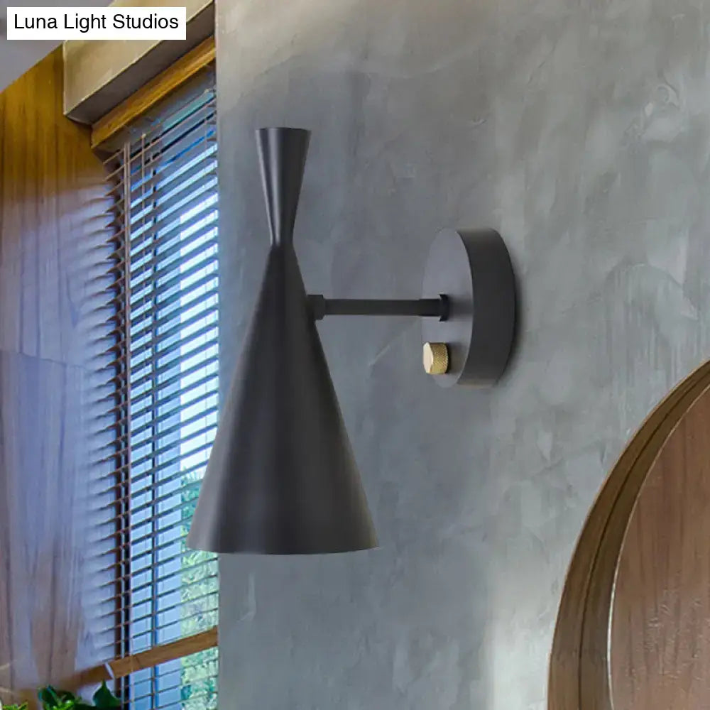 Gold Adjustable Arm 3-Light Wall Sconce