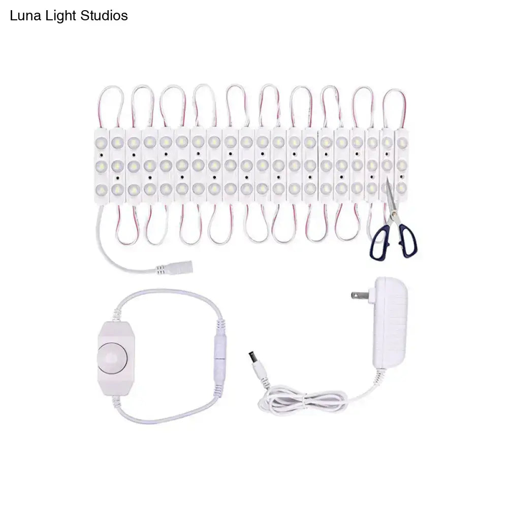 White LED Vanity Strip 118-Inch Length