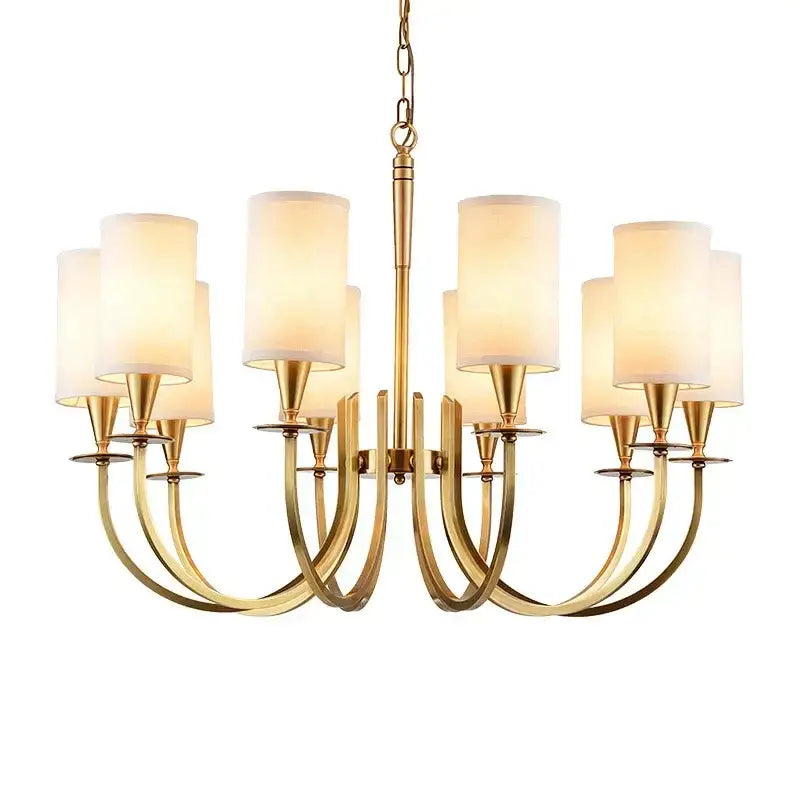 Copper Modern Ceiling Chandelier