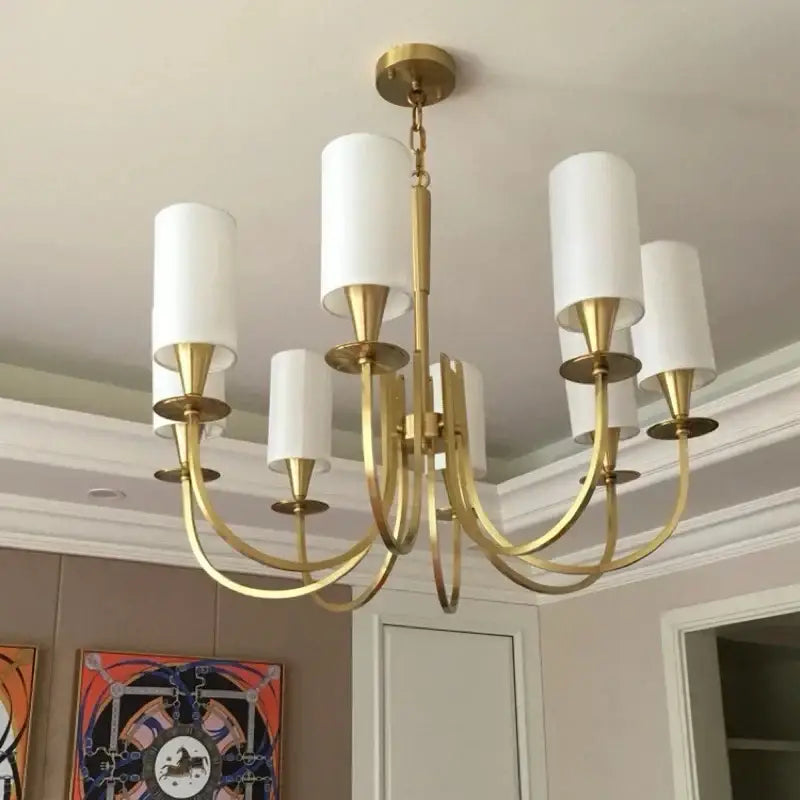 Copper Modern Ceiling Chandelier