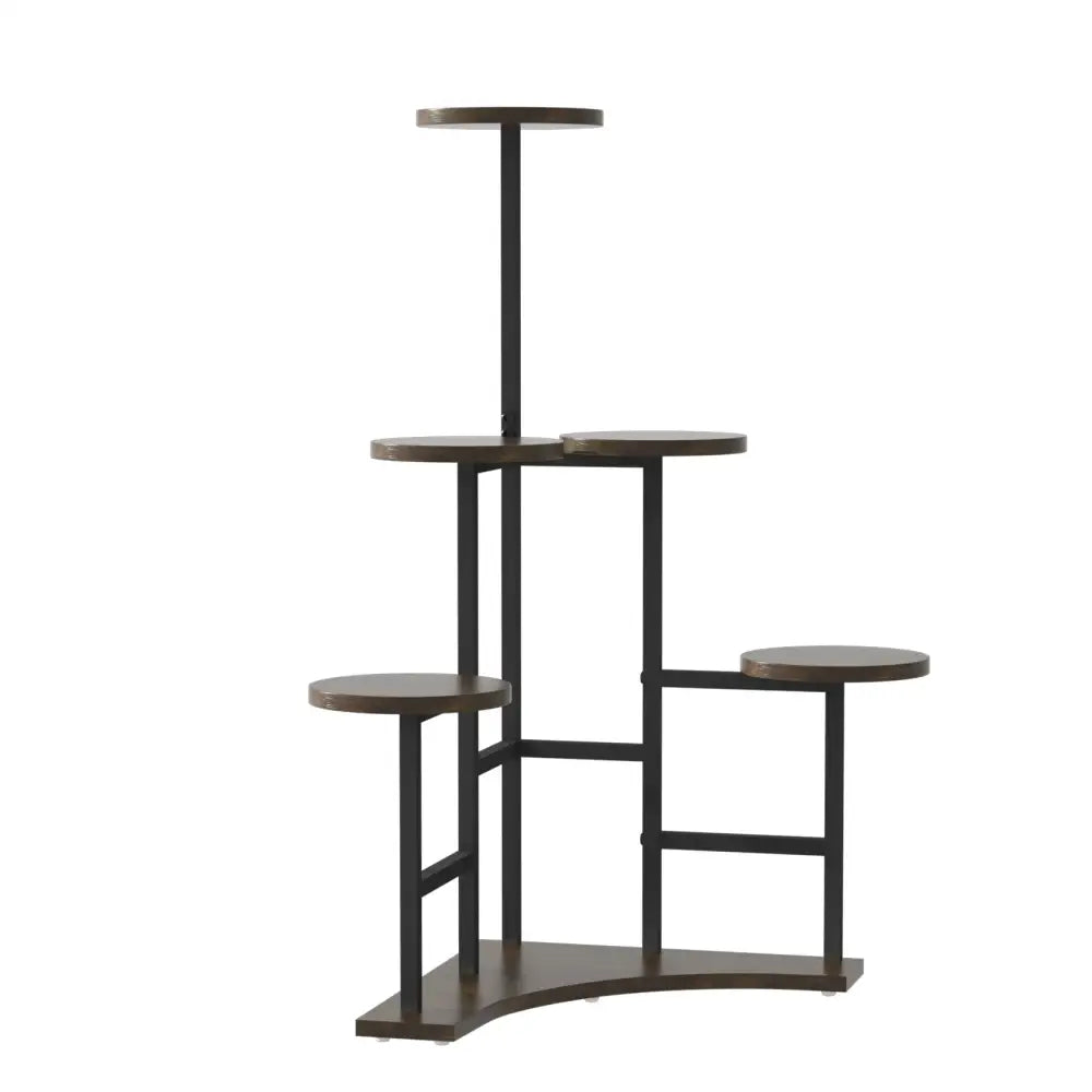 Black Metal Corner Stand