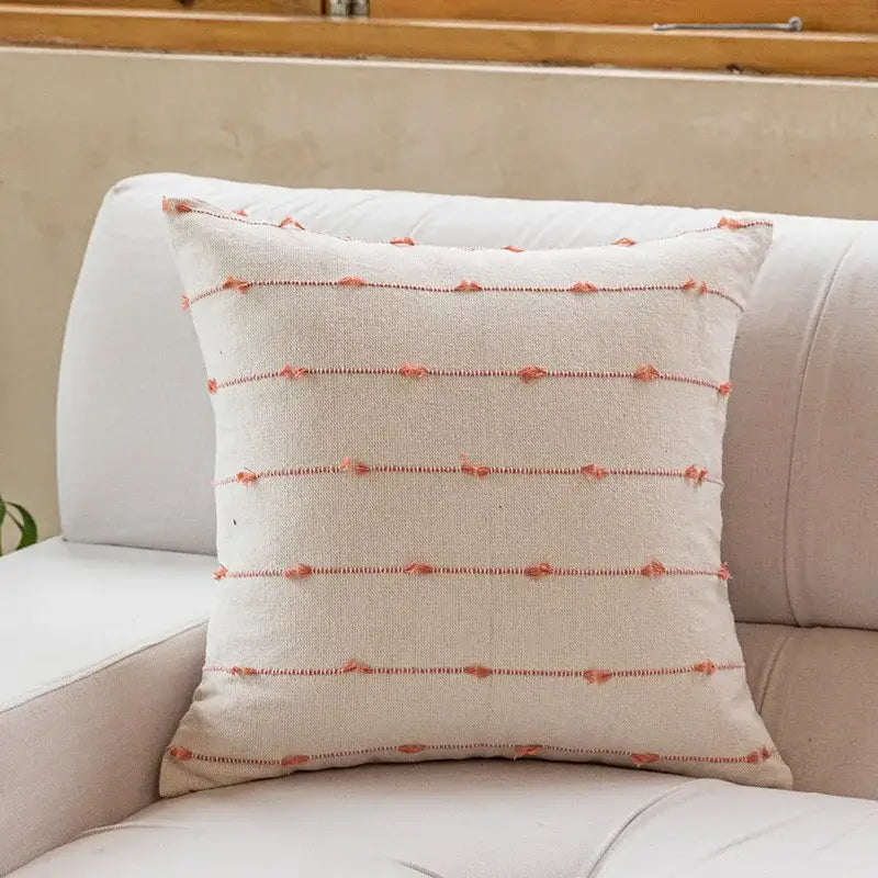 Blue Yellow Stripe Cushions