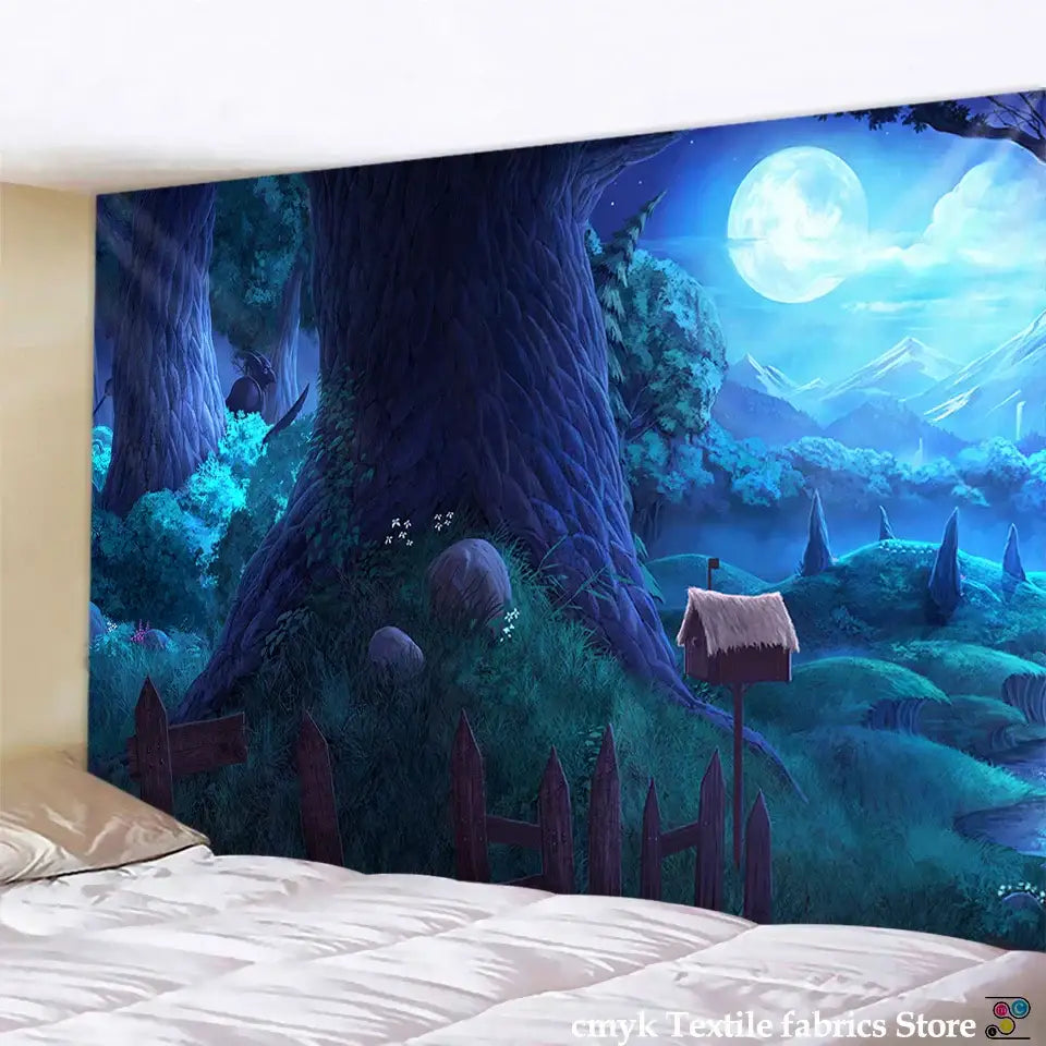 Woods Wall Hanging Tapestry