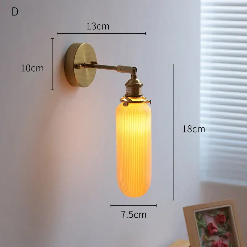 Cream Ceramic Wall Sconce