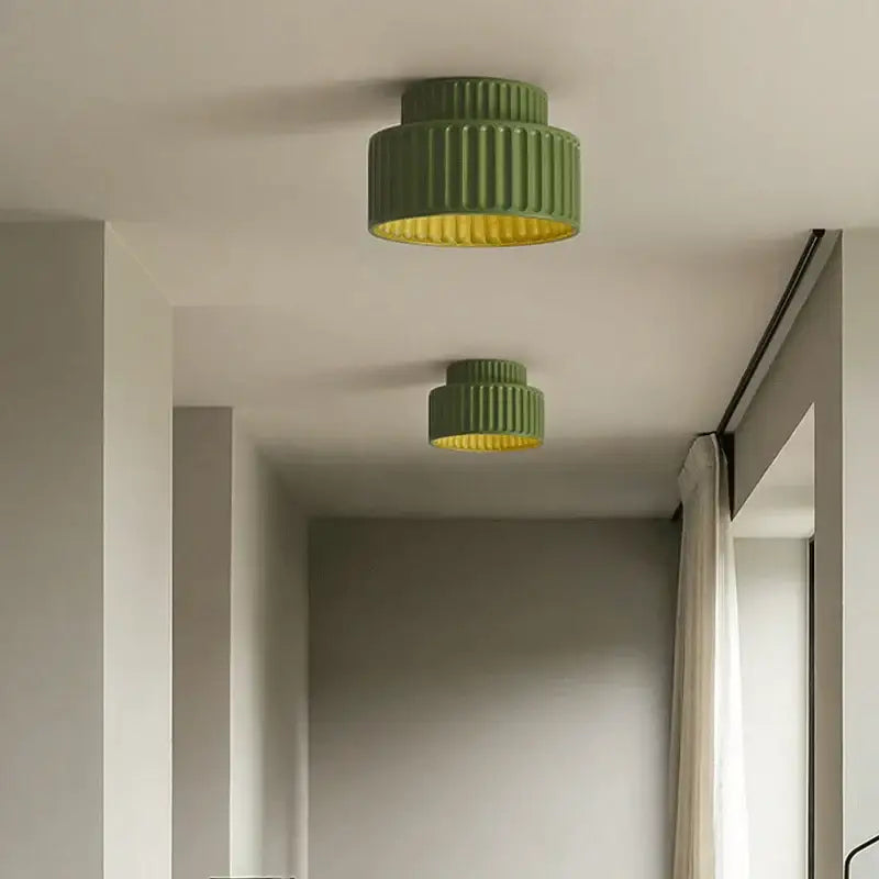 Cream Green LED Chandelier