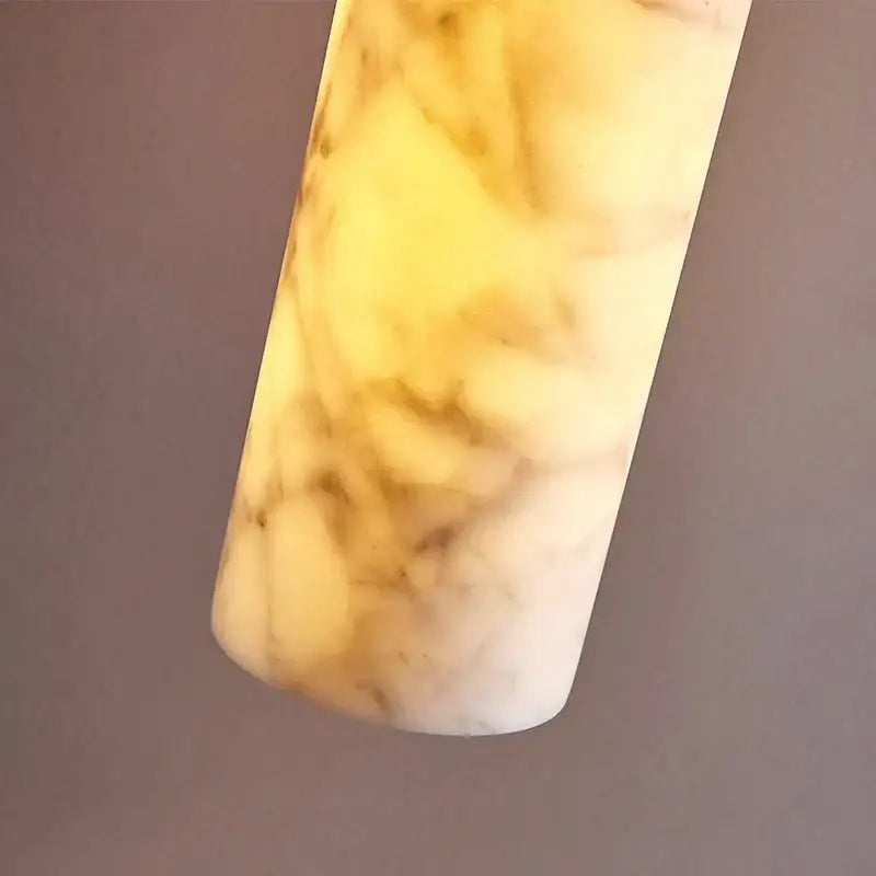 Marble Cylinder Pendant Light