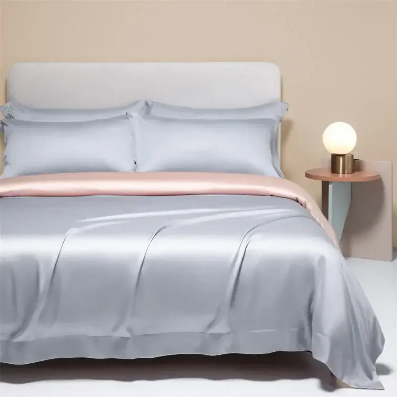 Cream Satin Cooling Bedding