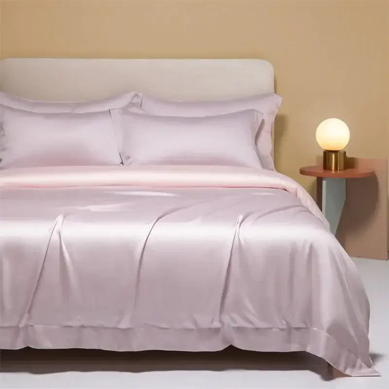 Cream Satin Cooling Bedding