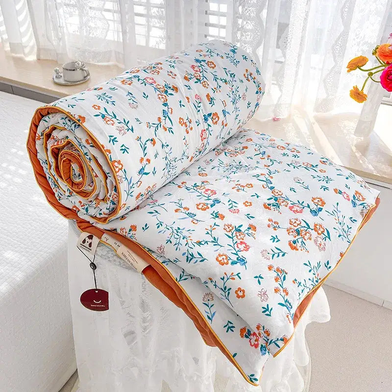 Cream Soya Fiber Comforter