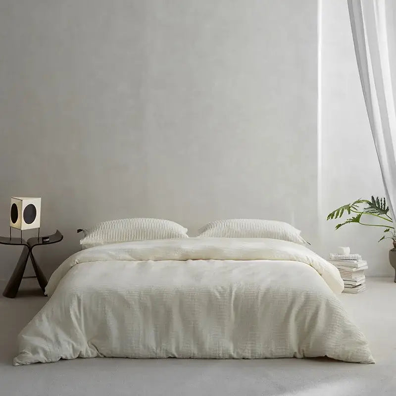 Cotton Foam Yarn Bedding Set
