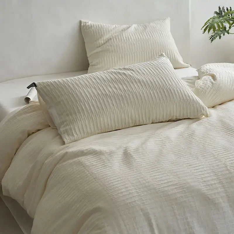 Cotton Foam Yarn Bedding Set